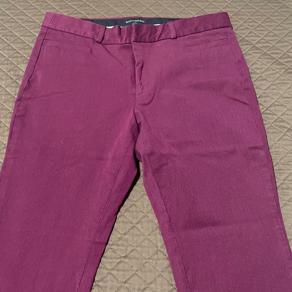 Banana republic pants purple/magenta casual business - Picture 4 of 4